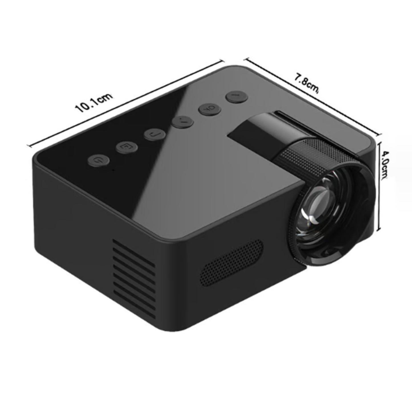 Proyector Mini Incorporado T100 Con Proyector Focus Tv