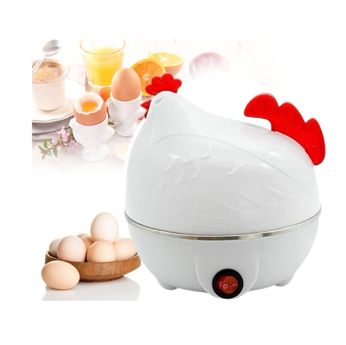 Hervidor De Huevos Gallina Electrica