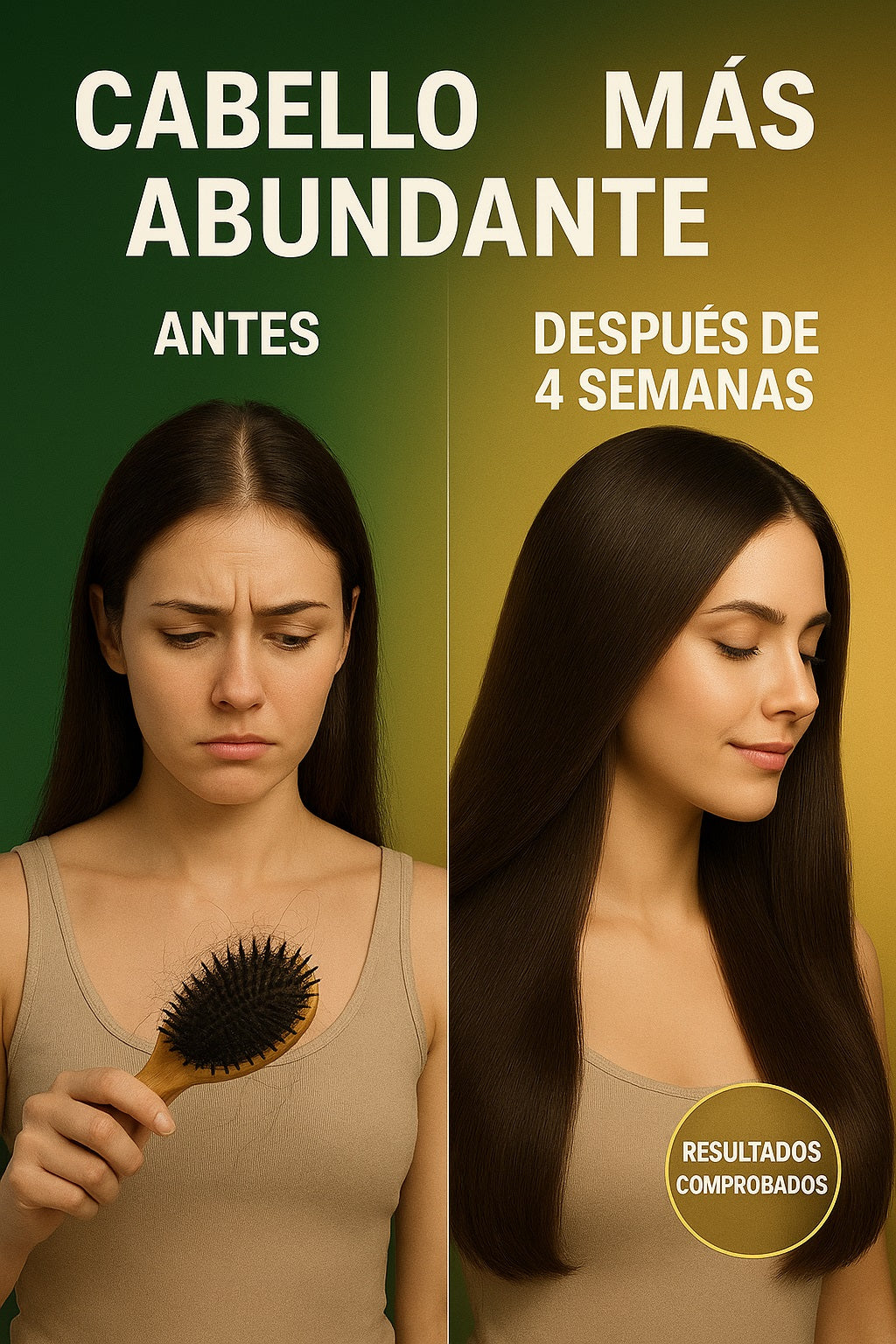 ACEITE DE BATANA GLOW - RECUPERA HASTA 5 AÑOS DE CABELLO PERDIDO EN TAN SOLO 8 SEMANAS