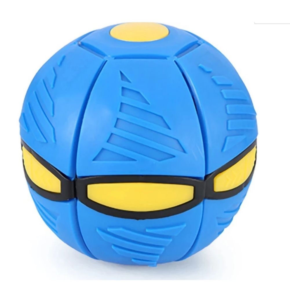 Pelota Voladora Frisbee Flexible Con Luces