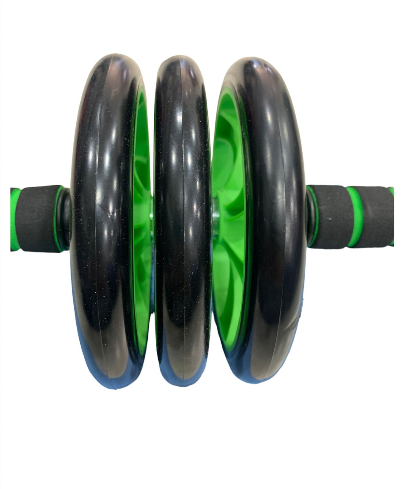 Rueda Abdominal Triple Rodillo Ejercicio Brazos Espalda Gym