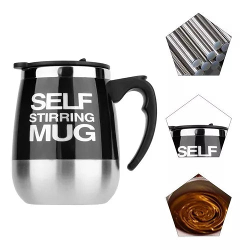 🍬☕🥛VASO POCILLO MUG MEZCLADOR DE BEBIDAS EN ACERO🍬☕🥛