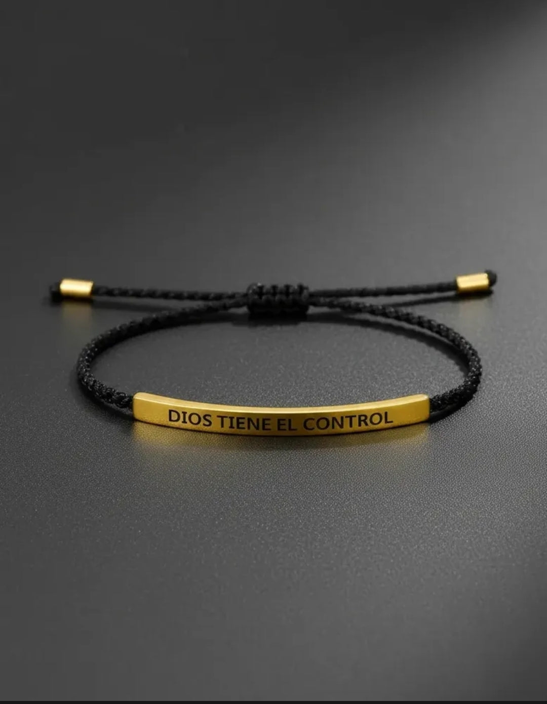 PULSERA DIOS TIENE EL CONTROL 🙏