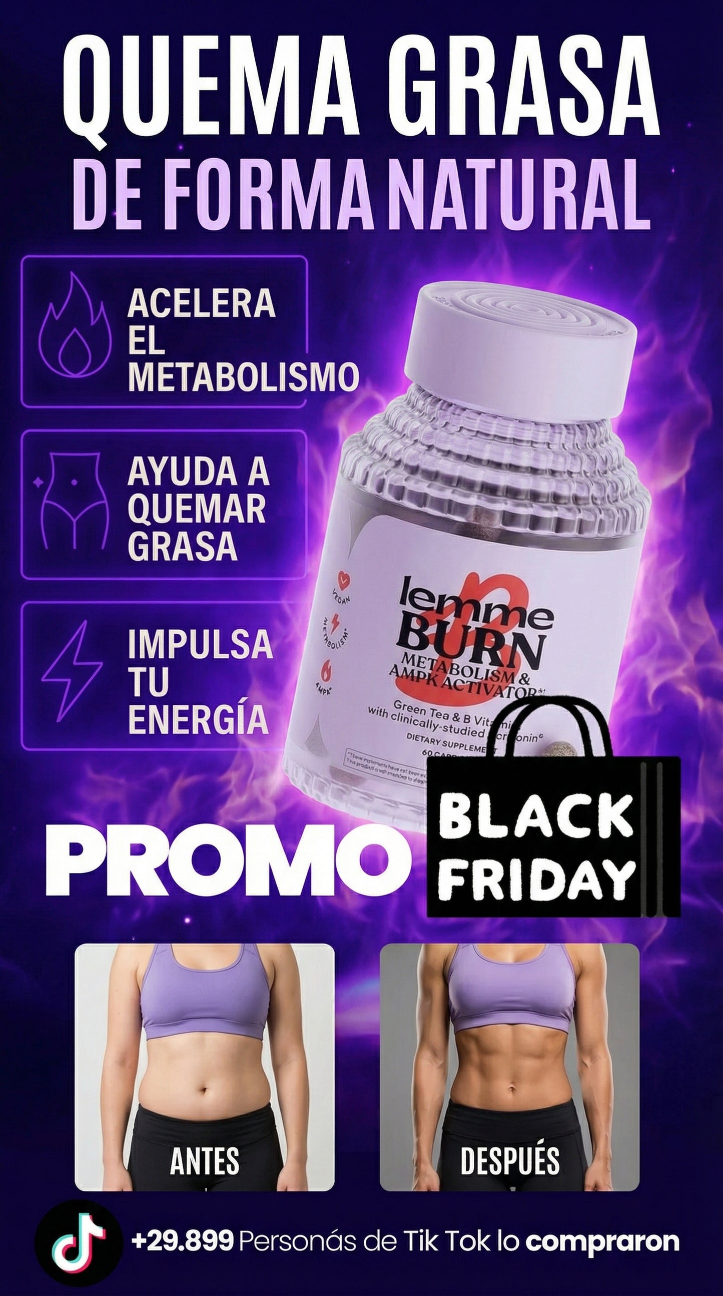 LEMME BURN - QUEMADOR DE GRASA