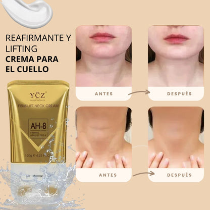 CREMA REAFIRMANTE DE CUELLO Y ESCOTE CON RODILLO MASAJEADOR