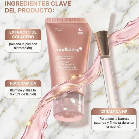 MASCARILLA NOCTURA DE COLAGENO - MEDICUBE