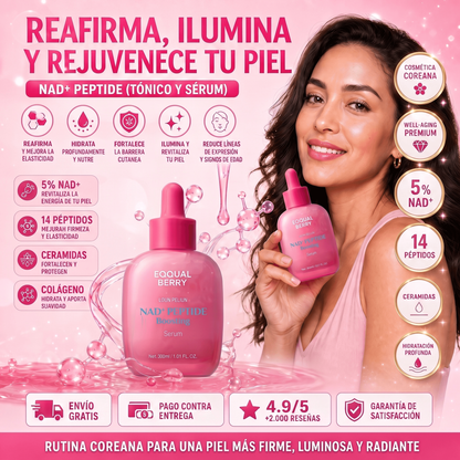 SERUM NAD+ PÉPTIDOS: La Nueva Era del Rejuvenecimiento Facial