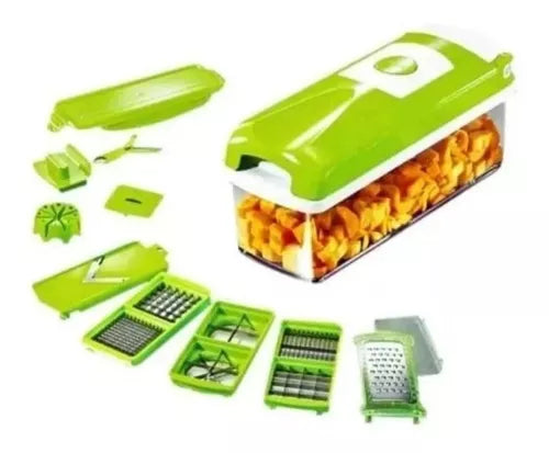 🥝🥗🍉PICATODO NICER DICER 11 EN 1 SET CORTADOR, PICADOR, REBANADOR Y RALLADOR🥝🥗🍉