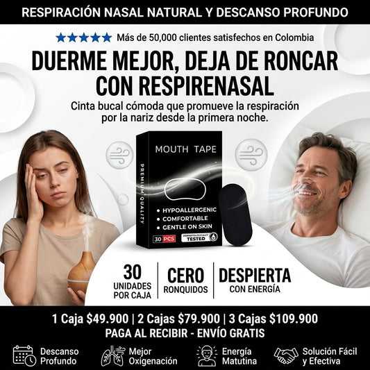 MOUTH TAPE - NO MAS RONQUIDOS
