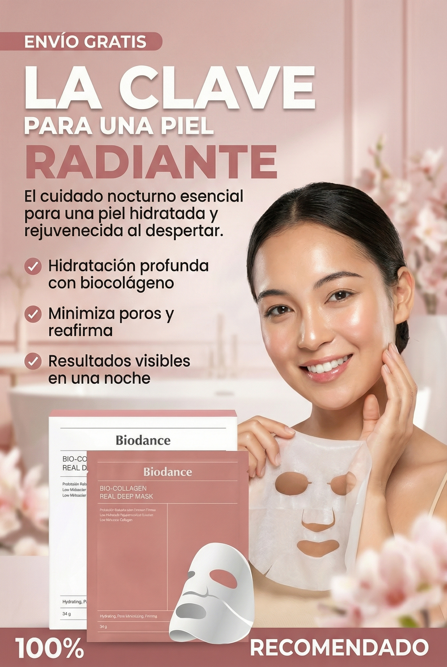 MASCARILLA DE COLÁGENO - BIO DANCE