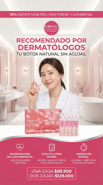 PRDN DE SALMON MEDICUBE EN  AMPOLLAS